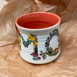 Anthropologie Nathalie Lete “MOM” Coffee Mug